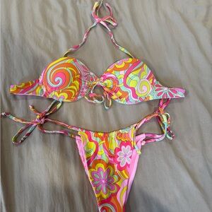 Frankie’s Bikinis x Hailee Steinfeld Far Out Bikini Set - Salty Top & Tia Bottom